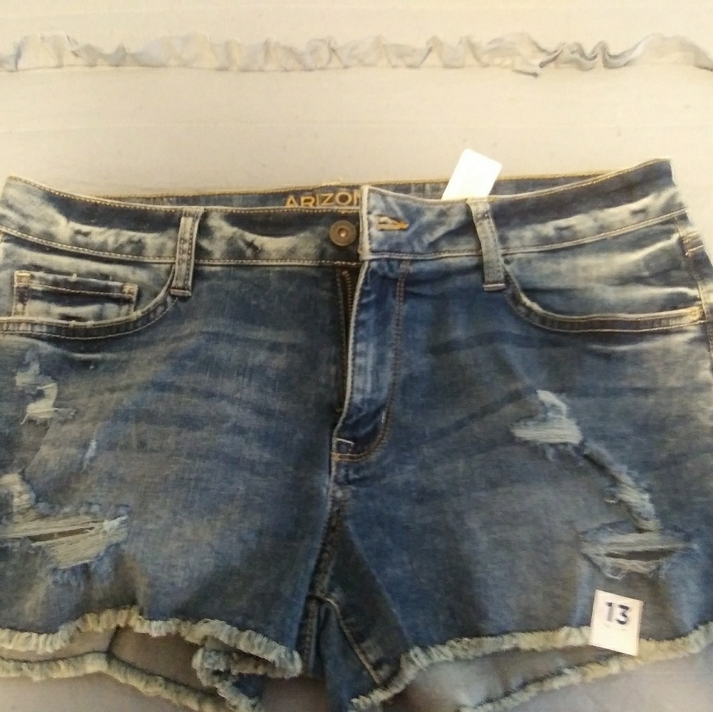 New blue Jean shorts size 13